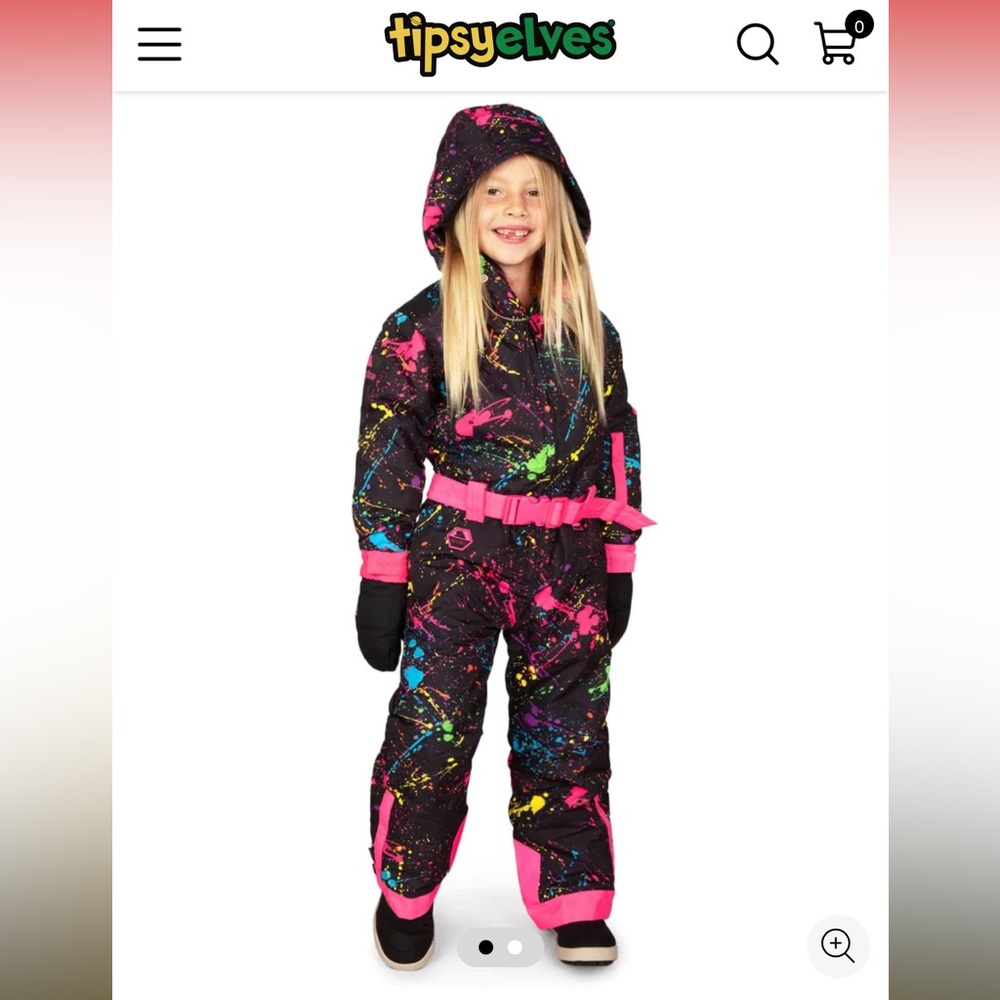 Tipsy Elves Girls (M) Snowsuit.